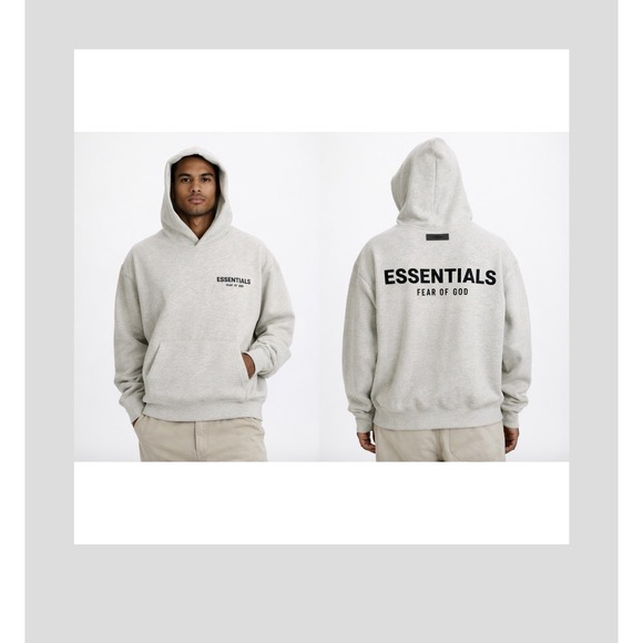 Fear of God Other - Fear Of God Essentials Hoodie Light Oatmeal Men's XS